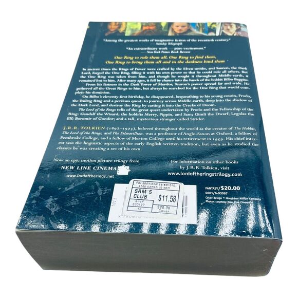 The Lord of the Rings by J. R. R. Tolkien 2001 Paperback Excellent Binding - Picture 8 of 14